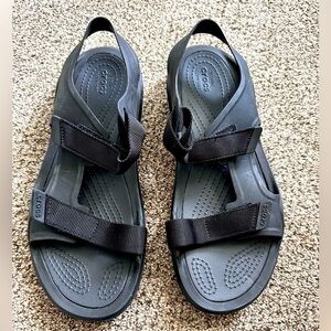 Men’s Crocs Swiftwater Expedition Sandals. Black Size 11